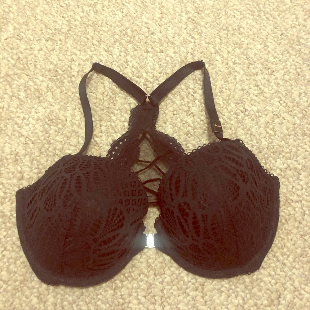 🌟NWOT🌟 34DD Racerback Front Clasp Lined Demi